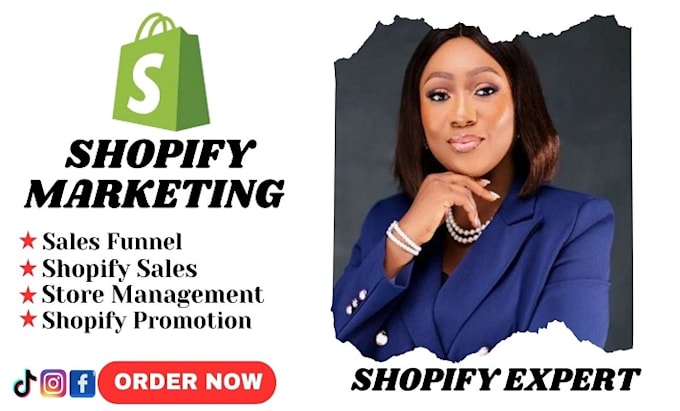 Gig Preview - Boost shopify sales, shopify marketing, shopify promotion or ecommerce marketing