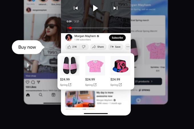 Gig Preview - Set up youtube shopping and merch store for your ecommerce business