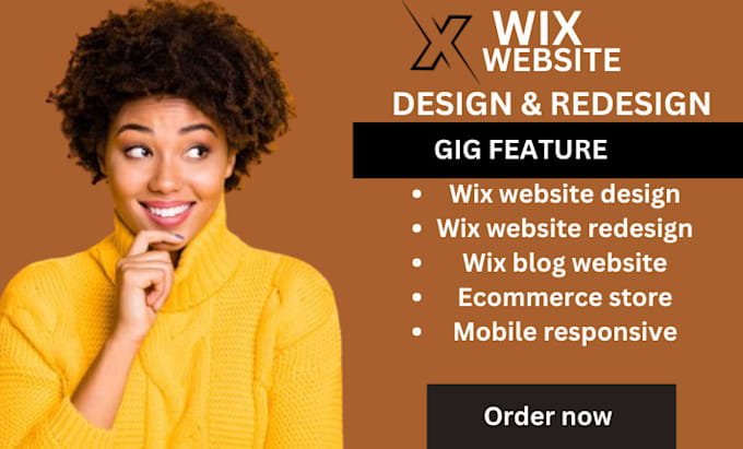 Gig Preview - Redesign wix website,design wix website