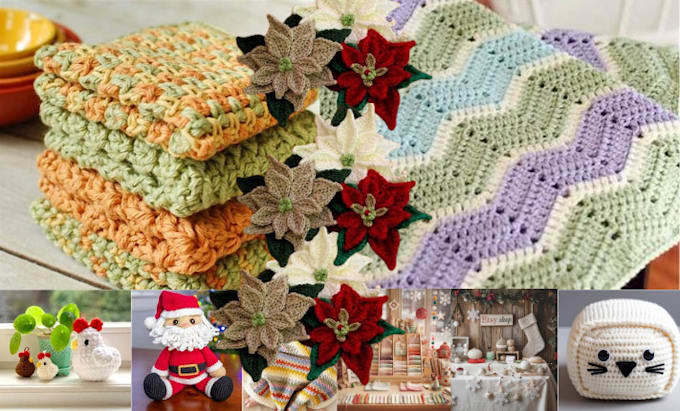 Gig Preview - Write quality crochet patterns for your etsy shop and christmas crochet pattern