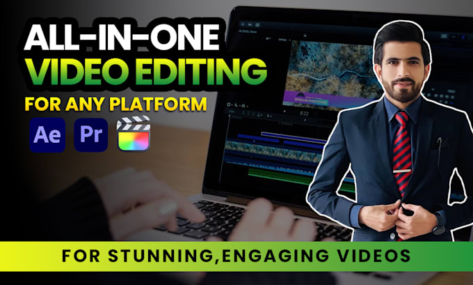 Gig Preview - Do professional video editing for social media reels and youtube vlogs