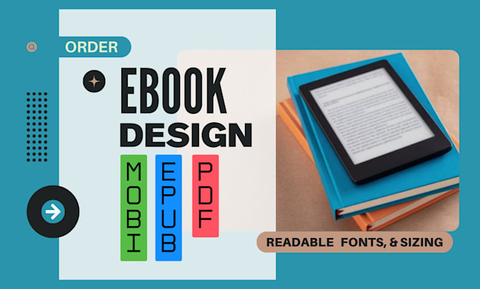 Gig Preview - Professionally design and format your ebook for all your platforms