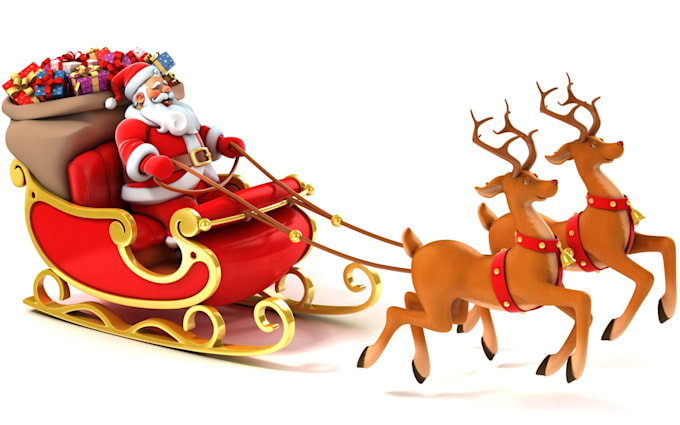 Gig Preview - 3d christmas animation 3d animation for kids cartoon animation christmas card