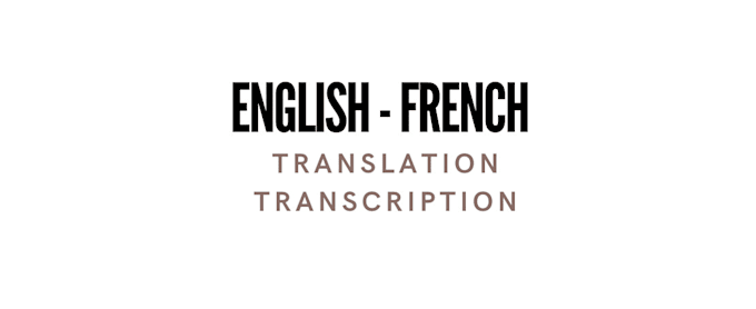 Bestseller - translate any document between english and french