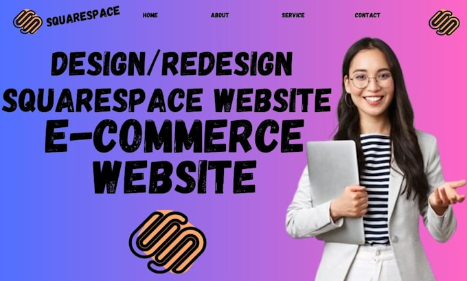 Gig Preview - Squarespace website design, squarespace website development squarespace SEO