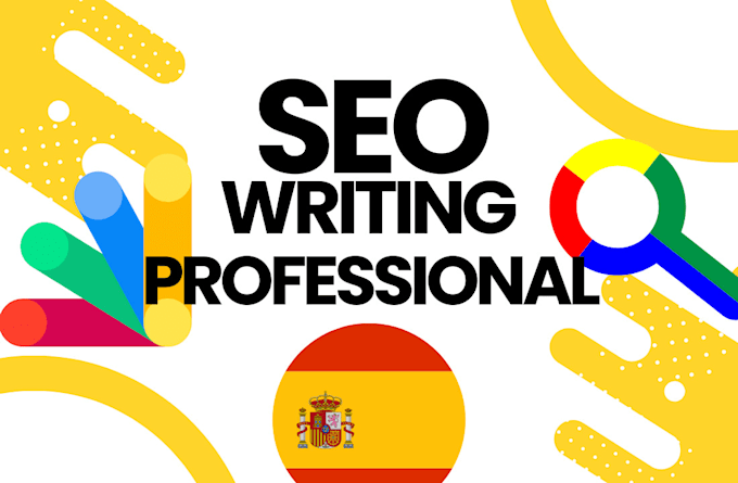 Gig Preview - Write 5 blog SEO articles of 1000 words in spanish