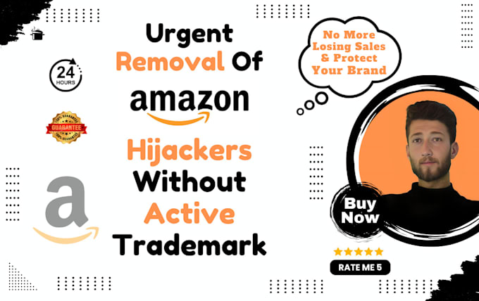 Gig Preview - Do amazon hijacker removal from amazon listing in 24hrs without trademark