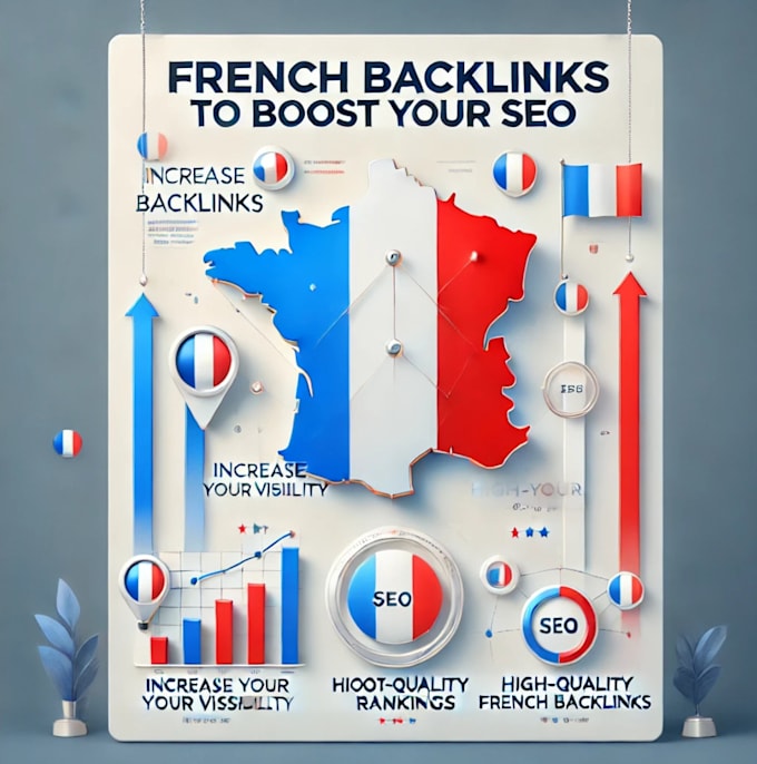 Gig Preview - Create backlinks from french domains