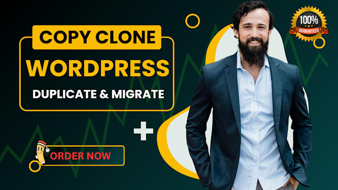 Gig Preview - Copy clone, duplicate and migrate any wordpress website in 24hrs