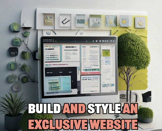 Gig Preview - Design and build a modern website tailored to your needs