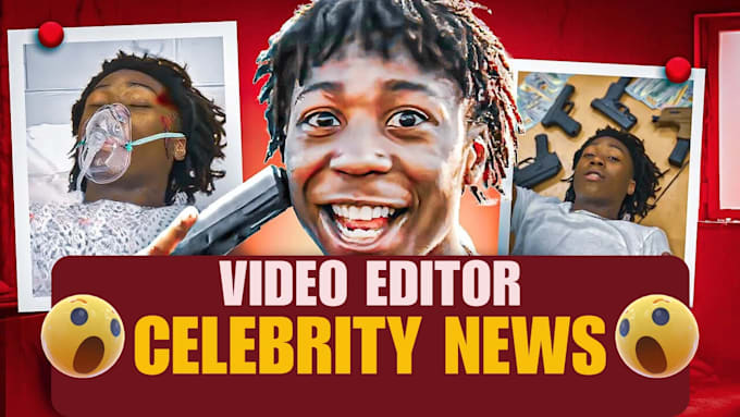 Gig Preview - Edit perfect celebrity gossip video within 2 hours