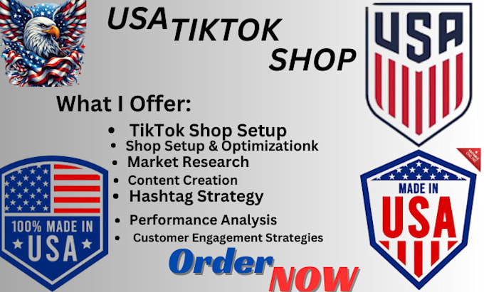 Gig Preview - Setup tiktok shop USA tiktok , tiktok ads, tiktok marketing and llc registration