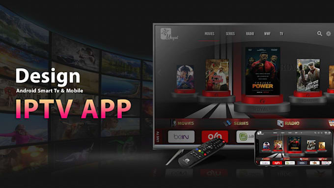 Gig Preview - Rebrand smarter app, ibo player vu player custom iptv app, tivi mate and 9xtream