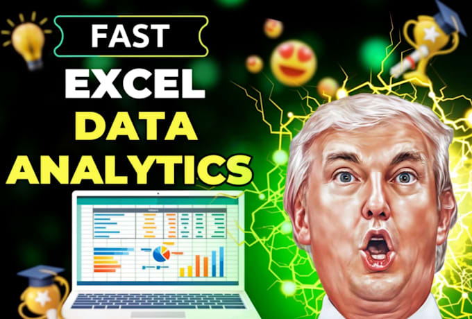 Gig Preview - Do excel dashboard development and data analytics