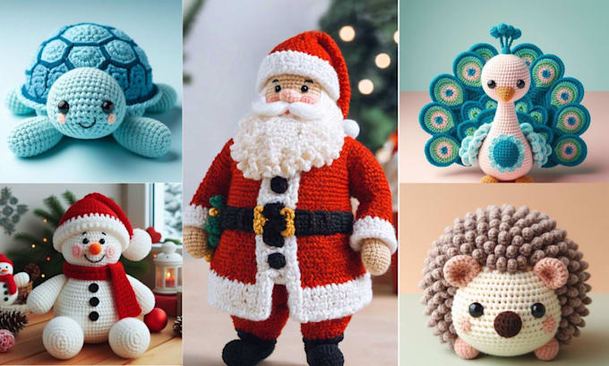 Gig Preview - Write step by step amigurumi, crochet pattern tutorials, plush toys, etsy