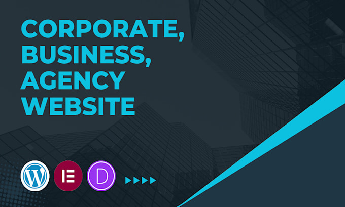 Gig Preview - Build corporate, business, consulting, company, digital marketing agency website