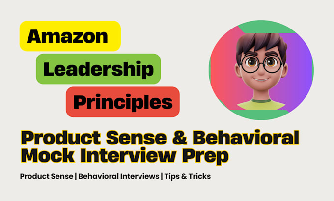 Gig Preview - Help you with your amazon leadership principles prep