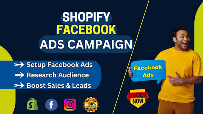 Gig Preview - Run and optimize facebook ads to scale your shopify store this one my choice