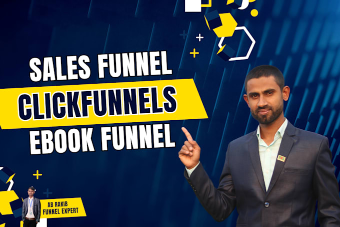 Gig Preview - Clickfunnels sales funnel landing page webinar funnel click funnels