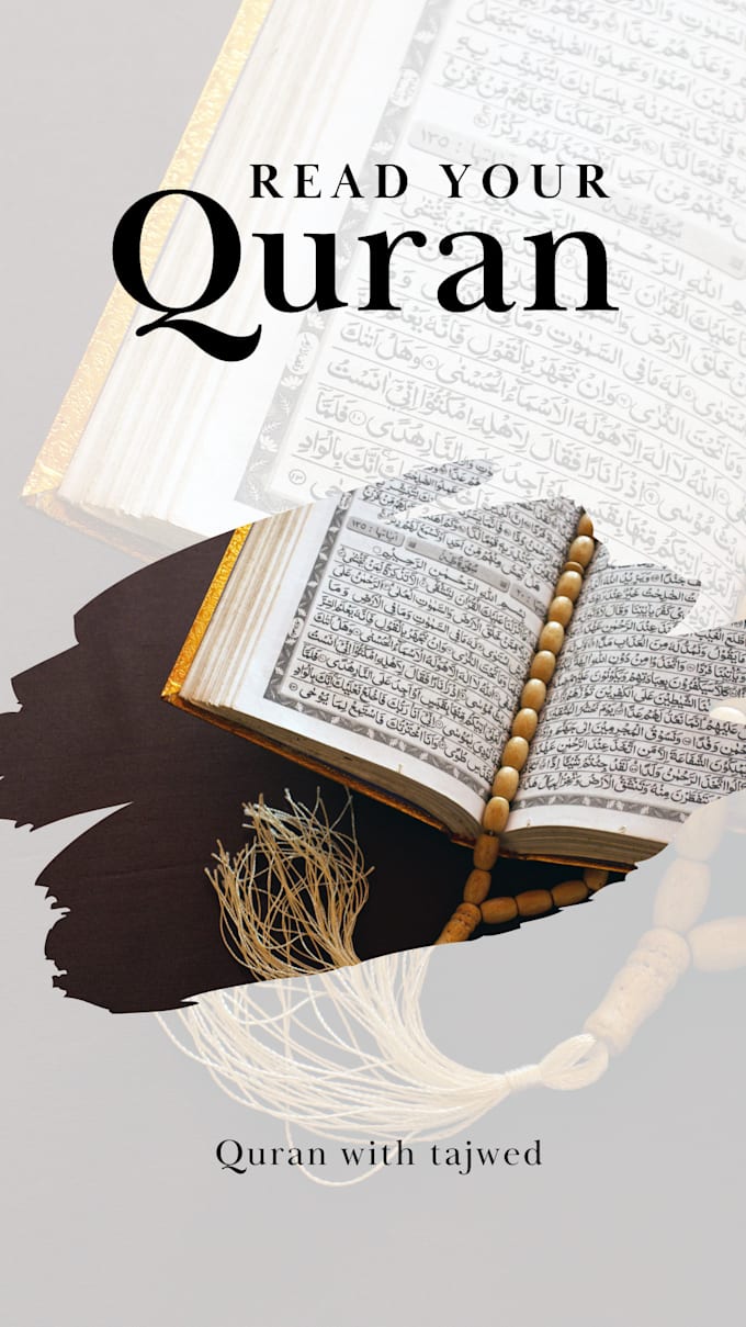 Gig Preview - Be your quran tutor in sha allah