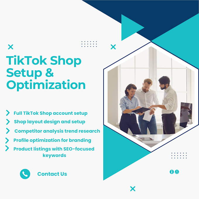 Gig Preview - Setup tiktok shop and optimize for maximum sales