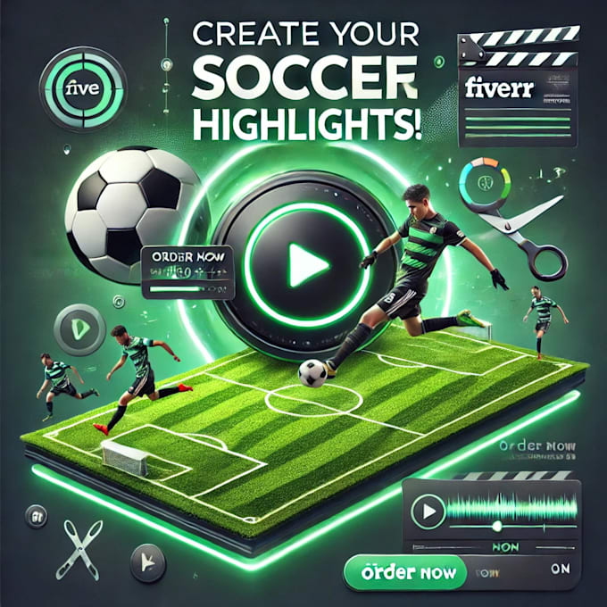 Gig Preview - Create customized football highlight reels to showcase your skills