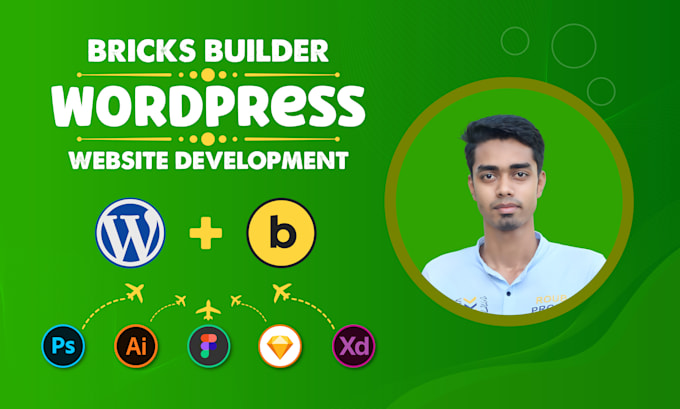 Gig Preview - Develop custom business wordpress websites with bricks builder