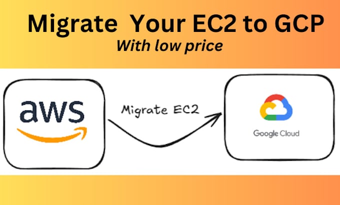 Gig Preview - Migrate your ec2 from AWS to gcp without downtime