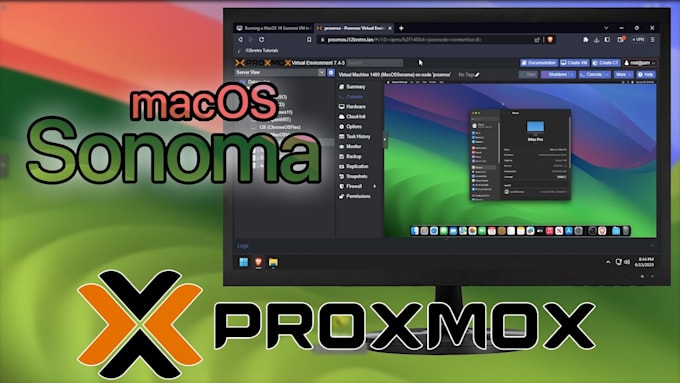 Gig Preview - Set up a mac os proxmox vm to your liking