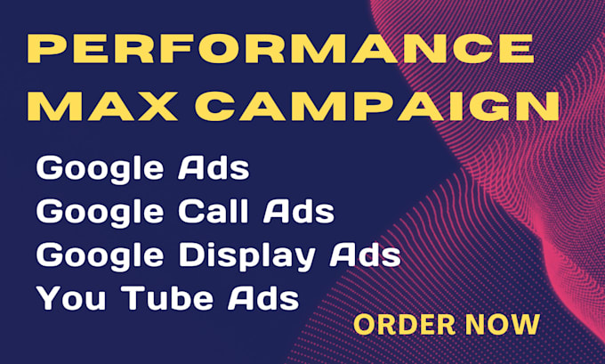 Gig Preview - Setup performance max campaigns google display ads youtube ads and optimization