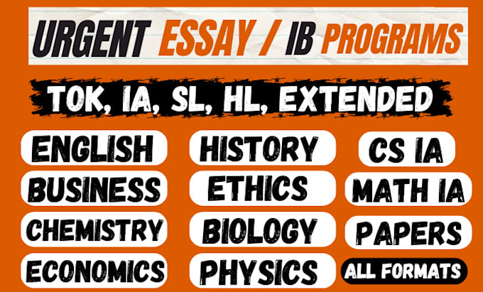 Bestseller - do ib extended essay writing, tok exhibition, ess ias bio bm physics ia