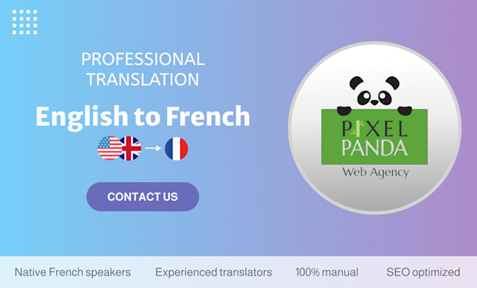 Bestseller - translate your online content from english to french