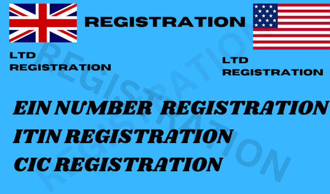 Gig Preview - Do UK ltd company formation,US llc ein itin cic registration