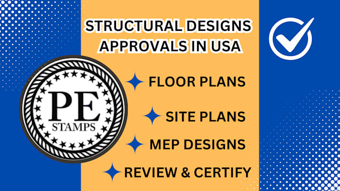 Gig Preview - Review stamp as licensed civil and structural engineer in california and georgia