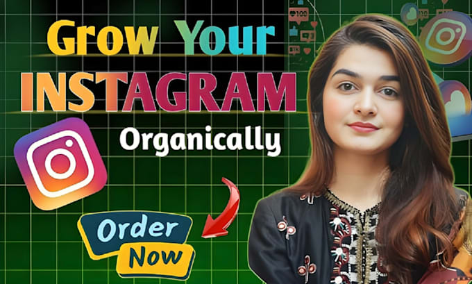 Gig Preview - Professionally grow your instagram account