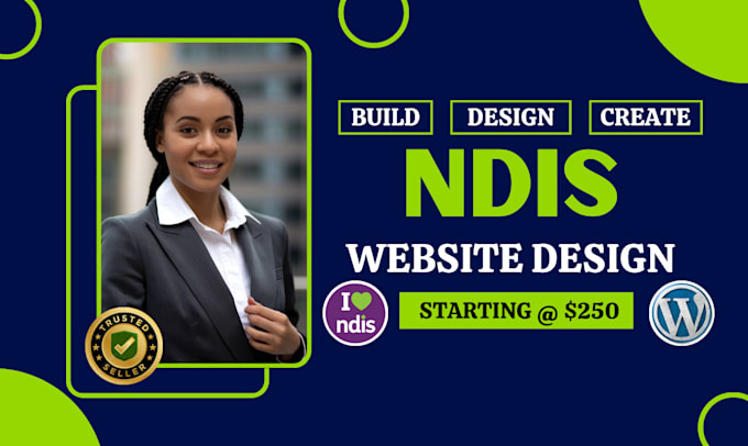 Gig Preview - Develop wordpress ndis website redesign ndis website design ndis landing page