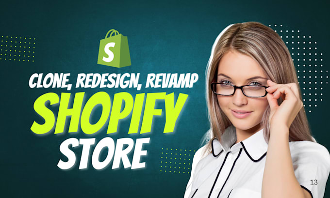 Gig Preview - Clone a shopify store migrate copy or redesign shopify store