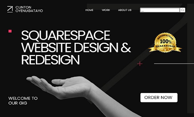 Gig Preview - Squarespace website design squarespace website redesign squarespace website seo