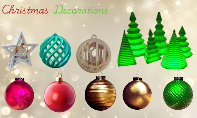 Bestseller - sculpt 3d christmas toy, and 3d christmas tree decorations