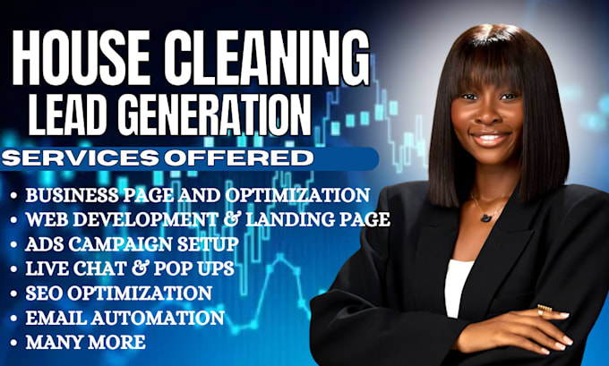 Gig Preview - House cleaning leads commercial cleaning leads house cleaning leads