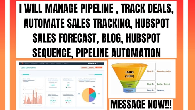 Bestseller - manage pipeline track deals automate sales task hubspot sales forecast blog