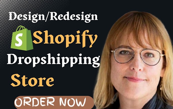 Gig Preview - Build a high converting shopify dropshipping store or shopify website