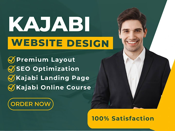 Gig Preview - Design your professional kajabi online course and kajabi website, kajabi design