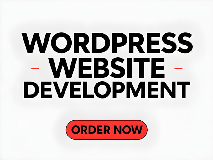 Gig Preview - Design and develop responsive wordpress business websites