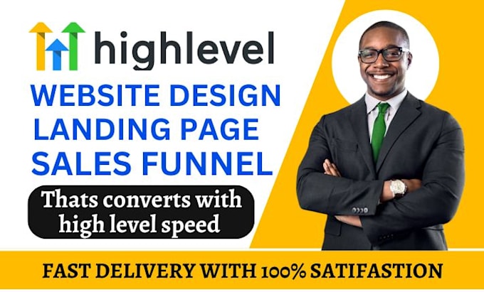 Gig Preview - Build gohighlevel sale funnel ghl workfiow go highlevel website ghl automation v