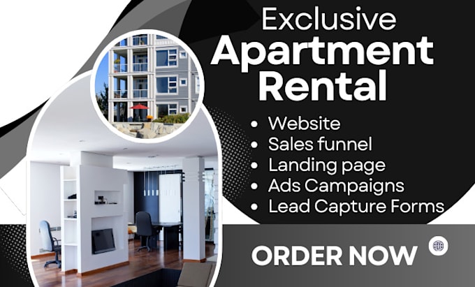 Gig Preview - Apartment booking leads apartment rental leads  apartment ad hotel booking leads