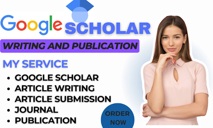 Gig Preview - Write and publish articles in google scholar peer reviewed indexed journal