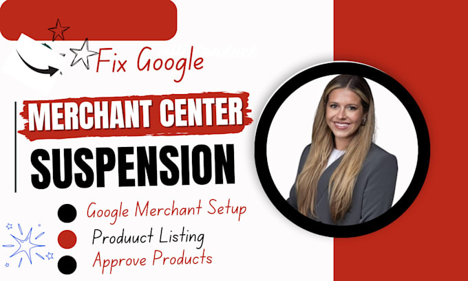 Gig Preview - Reapprove suspended google merchant account, misrepresentation