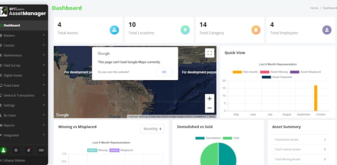 Gig Preview - Implement asset or inventory management system