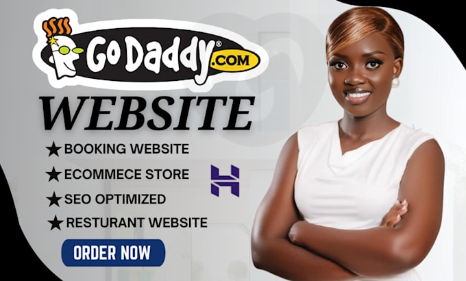 Gig Preview - Develop godaddy website design, hostinger website redesign godaddy website